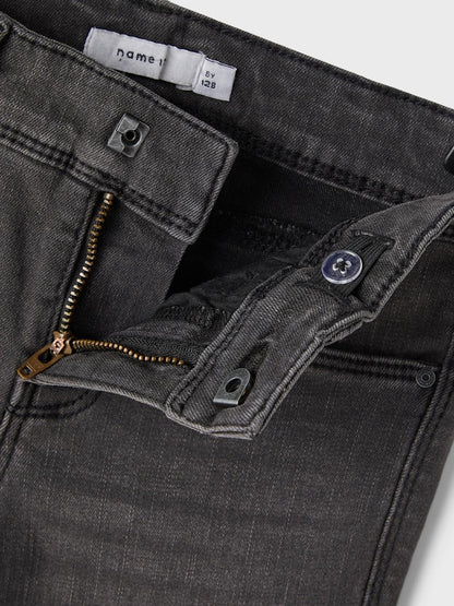 Bootcutjeans Dark Grey Denim