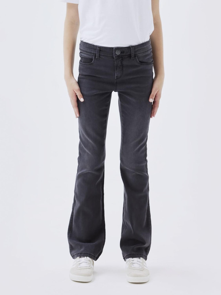 Bootcutjeans Dark Grey Denim