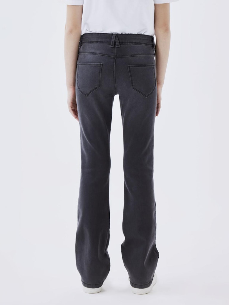 Bootcutjeans Dark Grey Denim