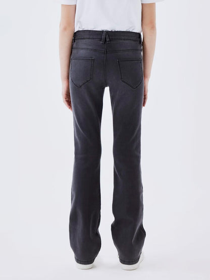 Bootcutjeans Dark Grey Denim