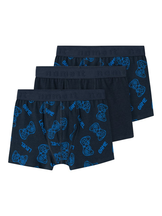 Kalsonger Boxer Gamer 3-Pack Marinblå