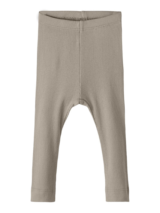 Byxa/Legging Kab NB Ribbad Enfärgad Beige