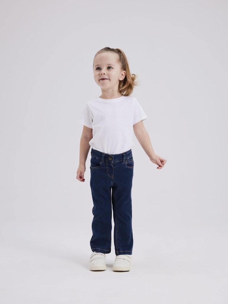 Supermjuka Jeans Bootcut Salli Mörk Tvätt