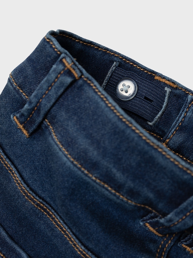 Supermjuka Jeans Bootcut Salli Mörk Tvätt