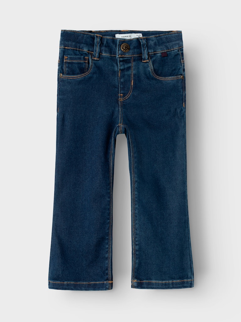 Supermjuka Jeans Bootcut Salli Mörk Tvätt