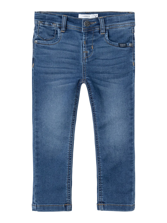 Jeans Supermjuka Silas Mörk Tvätt Blå