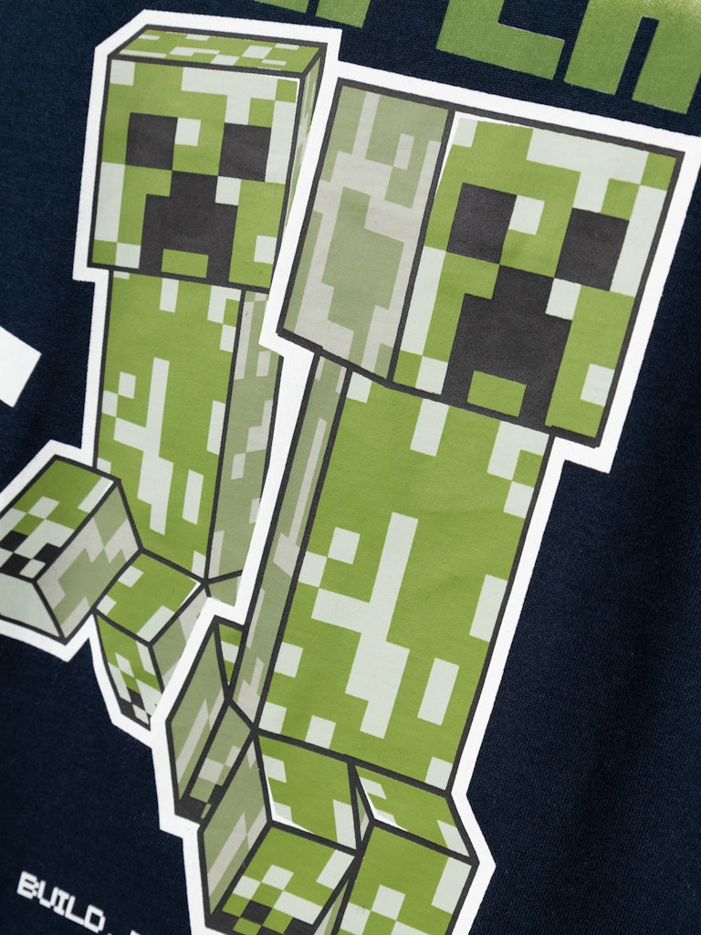 T-shirt Minecraft Mylius Blå