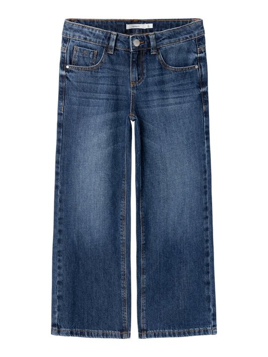 Jeans Vida ben Enfärgade Blå