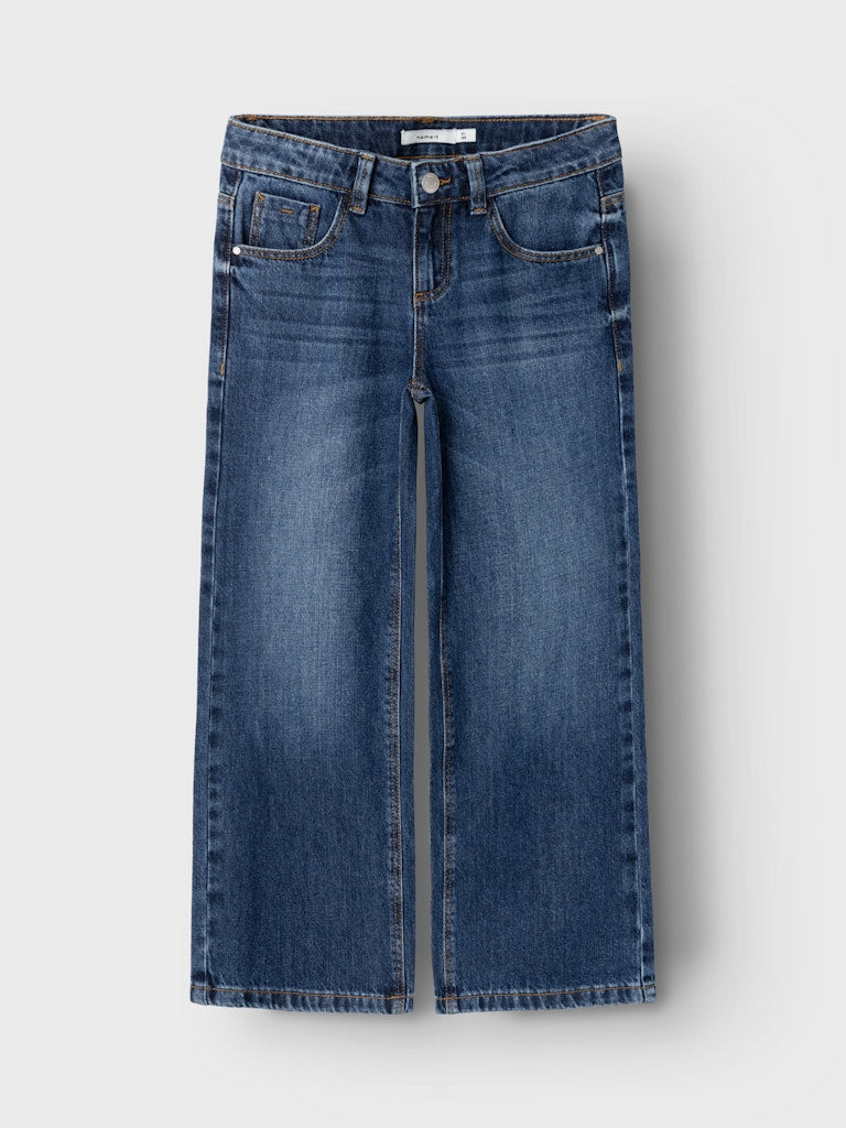 Jeans Vida ben Enfärgade Blå