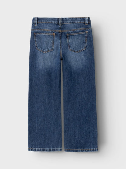 Jeans Vida ben Enfärgade Blå