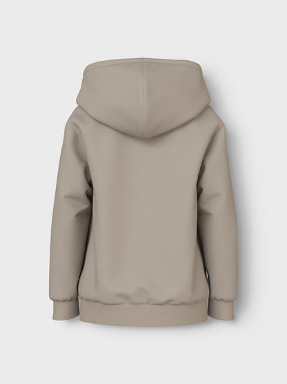 Hoodie Brody Enfärgad Beige