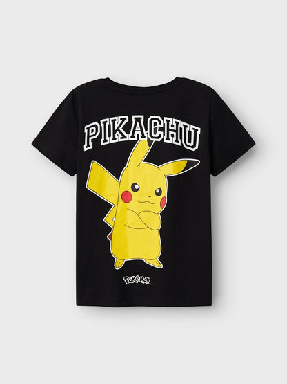 T-shirt Pokémon Dex Svart