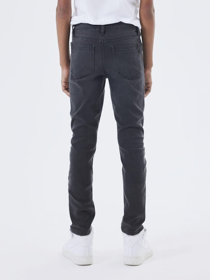 Jeans Silas Smal Passform Svart