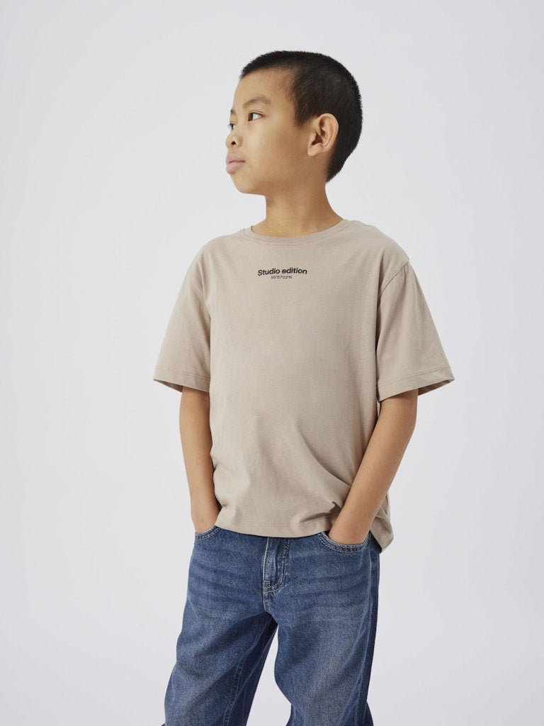 T-shirt Brody Enfärgad Beige