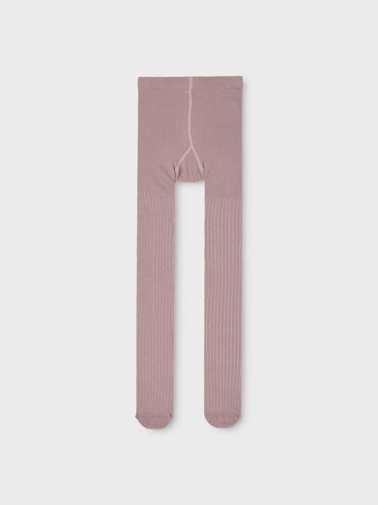 Strumpbyxor 2-pack Ribbade Enfärgade Rosa