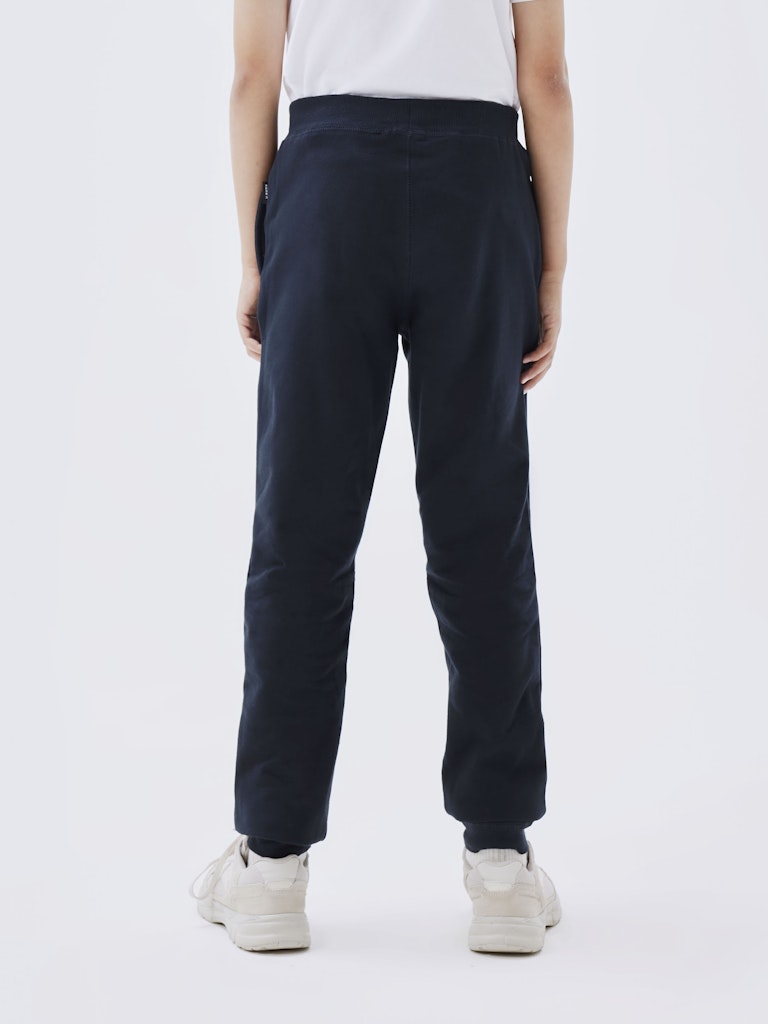 Sweatbyxa Sweat Pant Enfärgad Blå