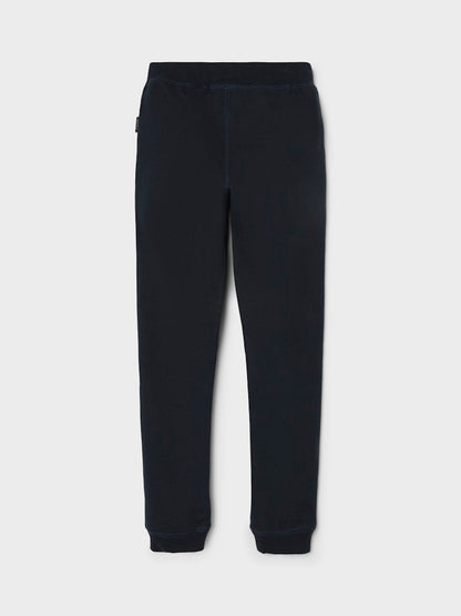 Sweatbyxa Sweat Pant Enfärgad Blå