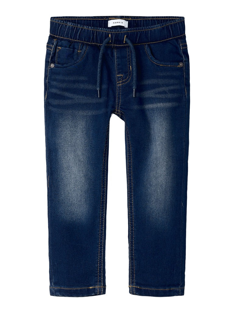 Jeans Mjuka Ryan Normal Passform Mörk Tvätt Blå
