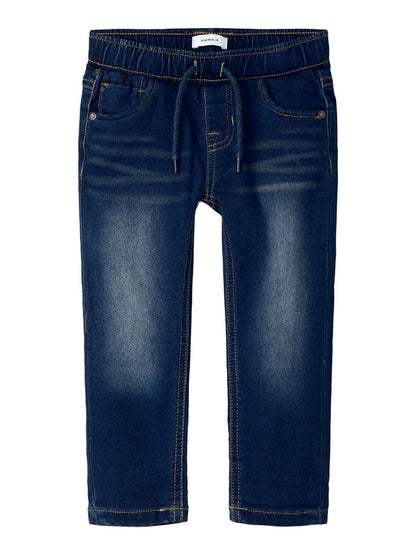 Jeans Mjuka Ryan Normal Passform Mörk Tvätt Blå