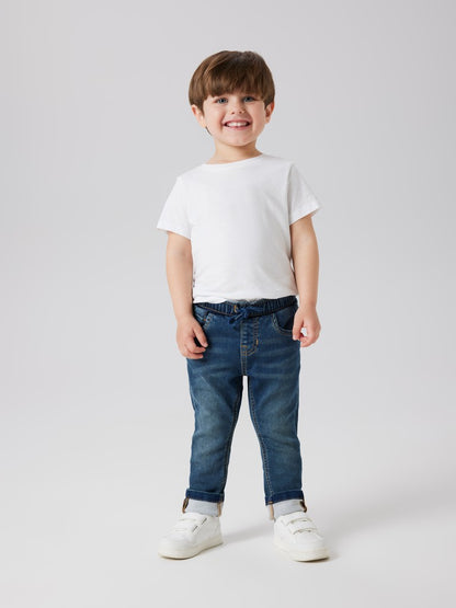 Jeans Mjuka Ryan Normal Passform Mörk Tvätt Blå
