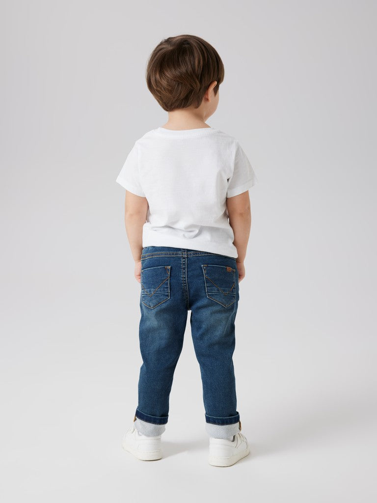 Jeans Mjuka Ryan Normal Passform Mörk Tvätt Blå