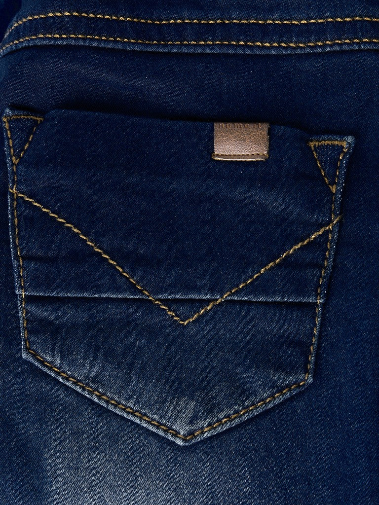 Jeans Mjuka Ryan Normal Passform Mörk Tvätt Blå