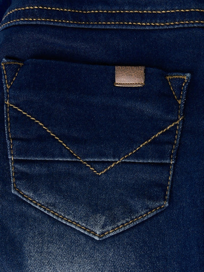 Jeans Mjuka Ryan Normal Passform Mörk Tvätt Blå