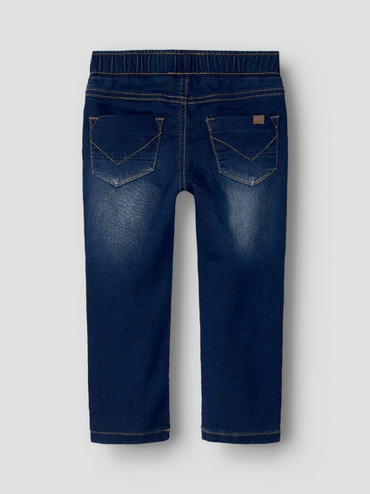 Jeans Mjuka Ryan Normal Passform Mörk Tvätt Blå