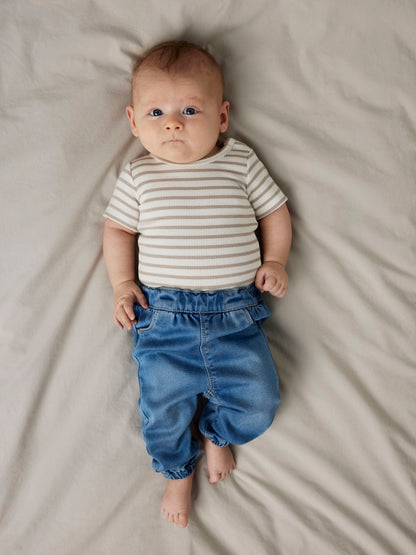 Supermjuka Jeans Rose Medium Blå