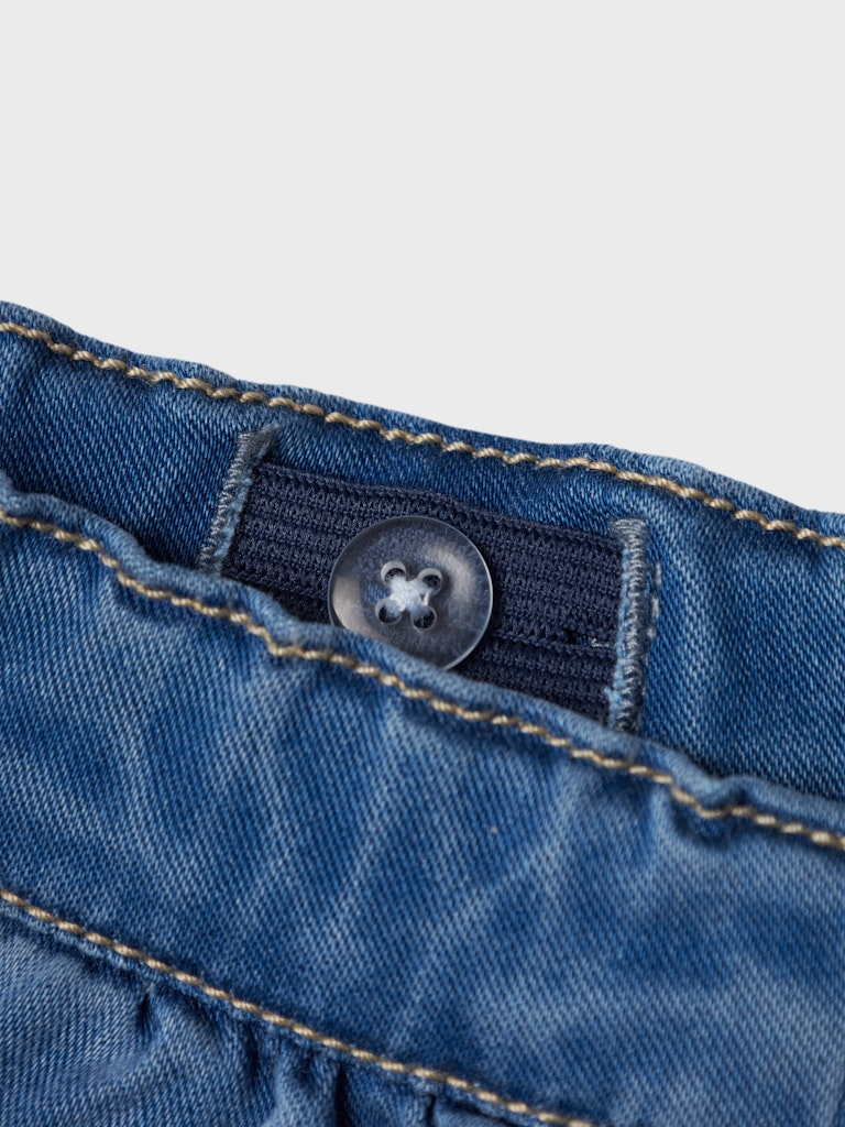 Supermjuka Jeans Rose Medium Blå