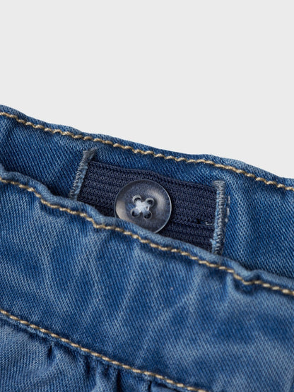 Supermjuka Jeans Rose Medium Blå