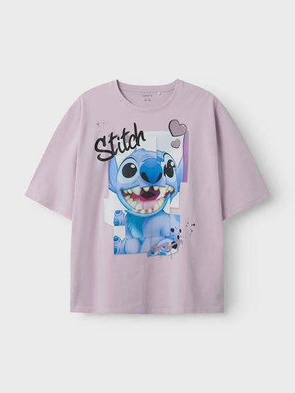 Topp Stitch Diri Kortärmad Rosa