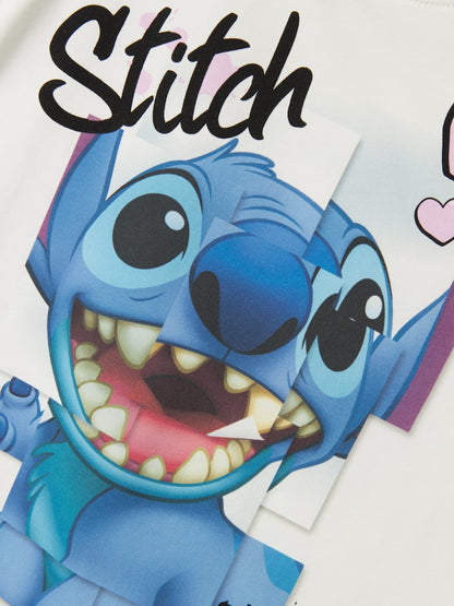 Topp Stitch Diri Kortärmad Vit