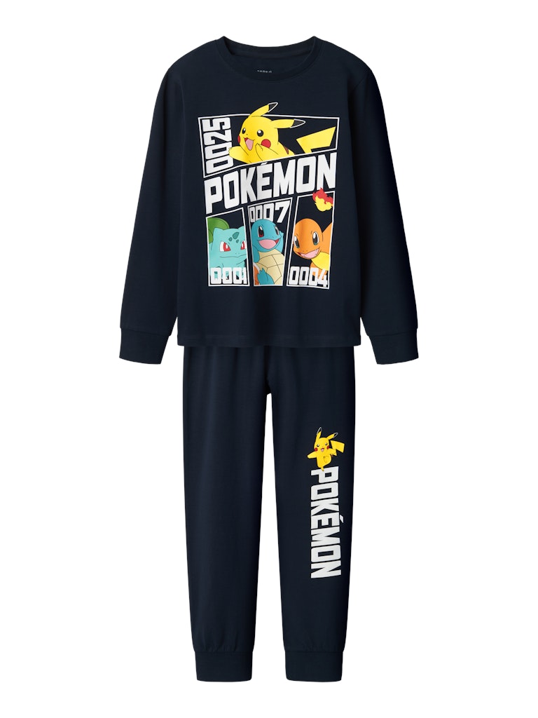 Pyjamas Pokemon Damien 2-delad Blå