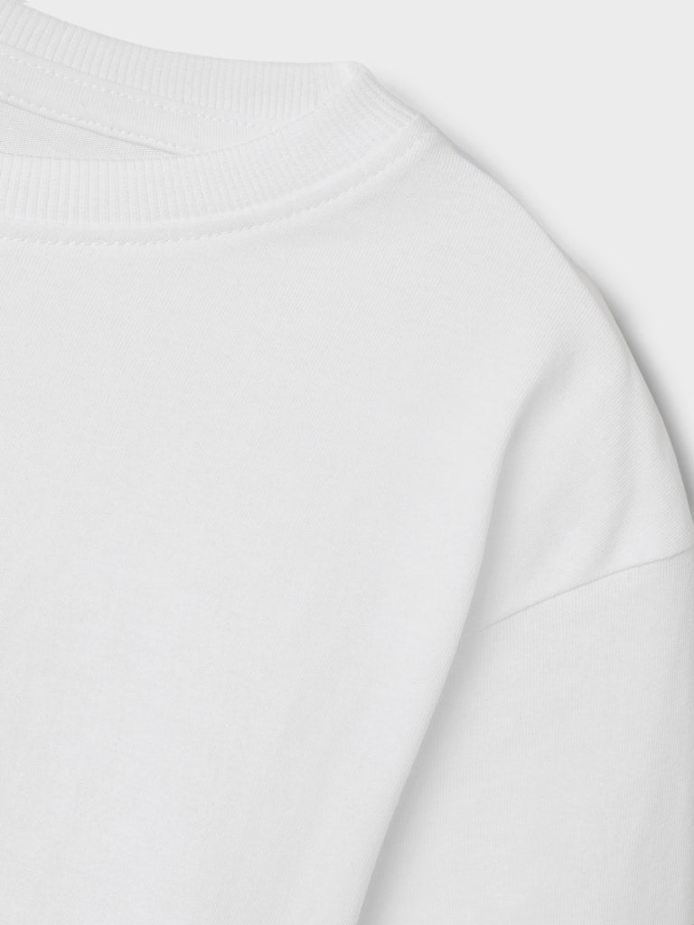 T-shirt Vobbo K Kortärmad Enfärgad Vit