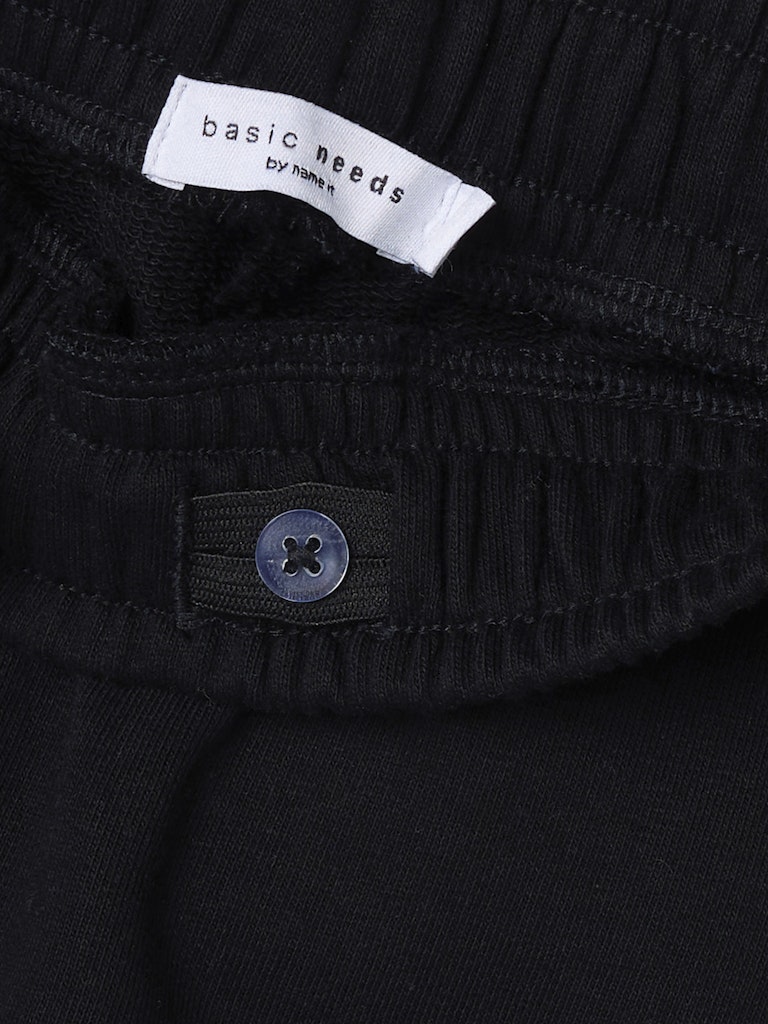 Sweatbyxa Mille Rak Enfärgad Svart
