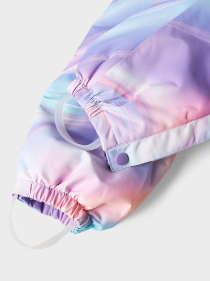 Vinteroverall Varmfodrad Vattentät Snow10 Flerfärgad Lila