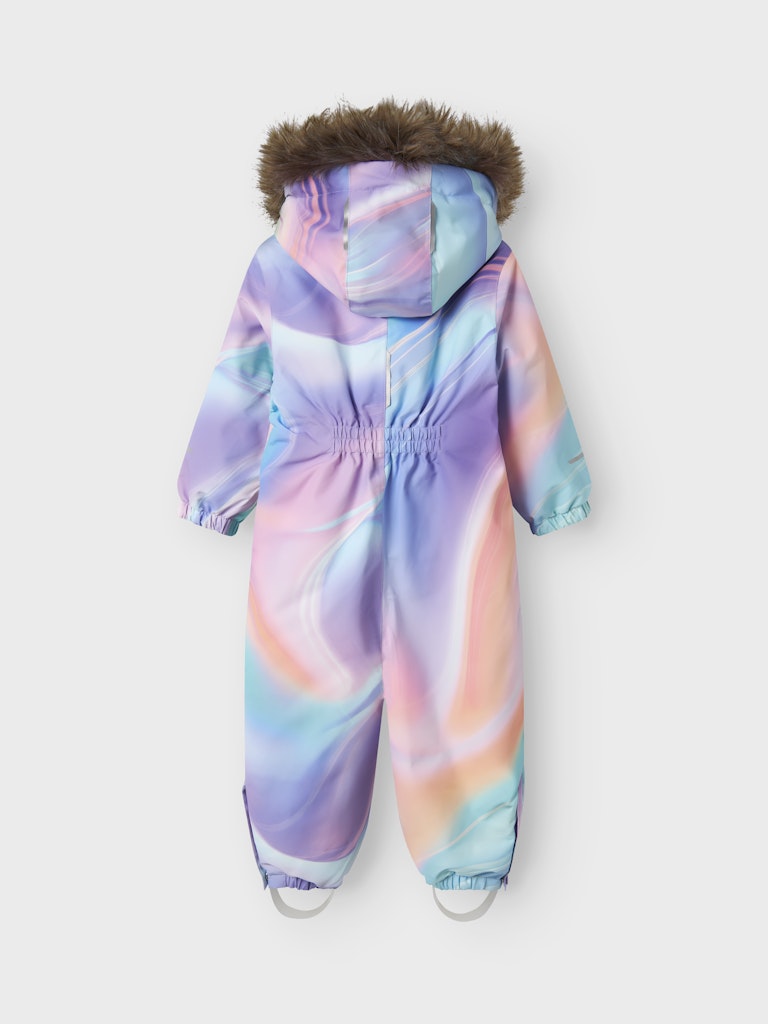 Vinteroverall Varmfodrad Vattentät Snow10 Flerfärgad Lila