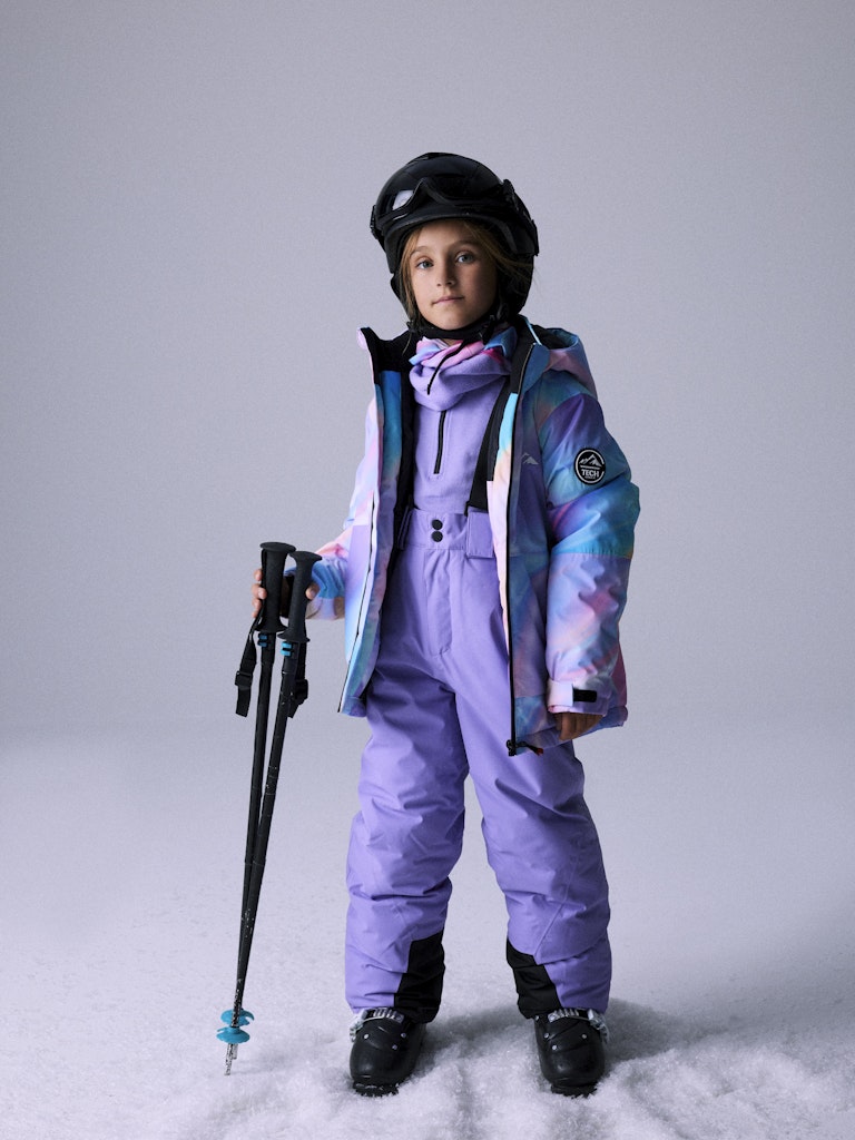 Vinterbyxa Skidbyxa SLOPE10 Enfärgad Lila