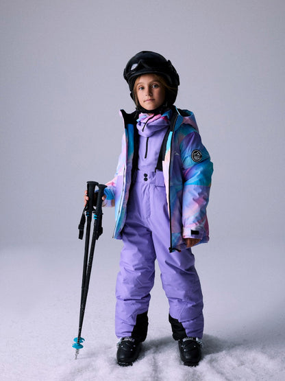 Vinterbyxa Skidbyxa SLOPE10 Enfärgad Lila