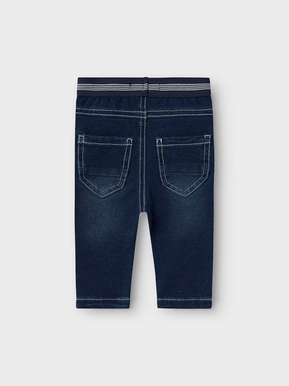 Mjuka Jeans Silas Smal Mörk Blå