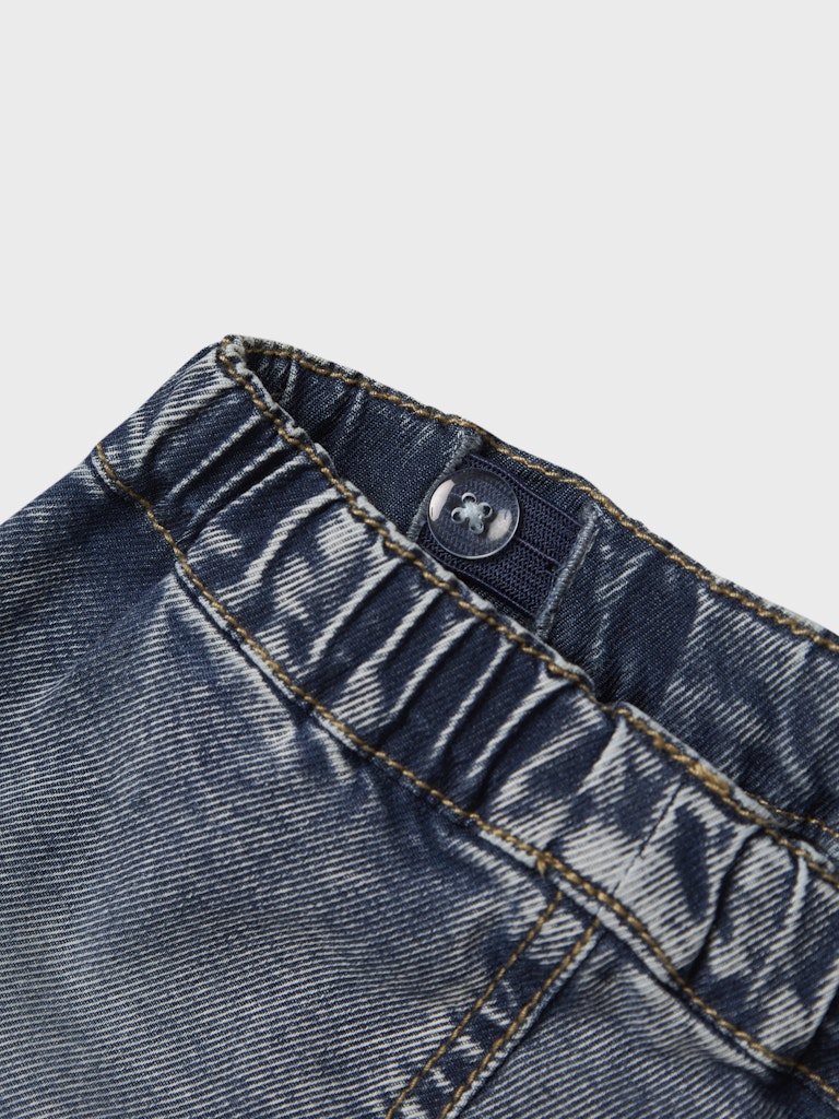 Supermjuka Jeans Ben Benfickor Baggy Blå