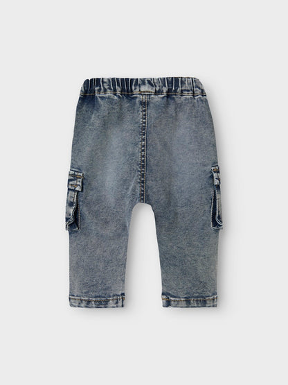 Supermjuka Jeans Ben Benfickor Baggy Blå