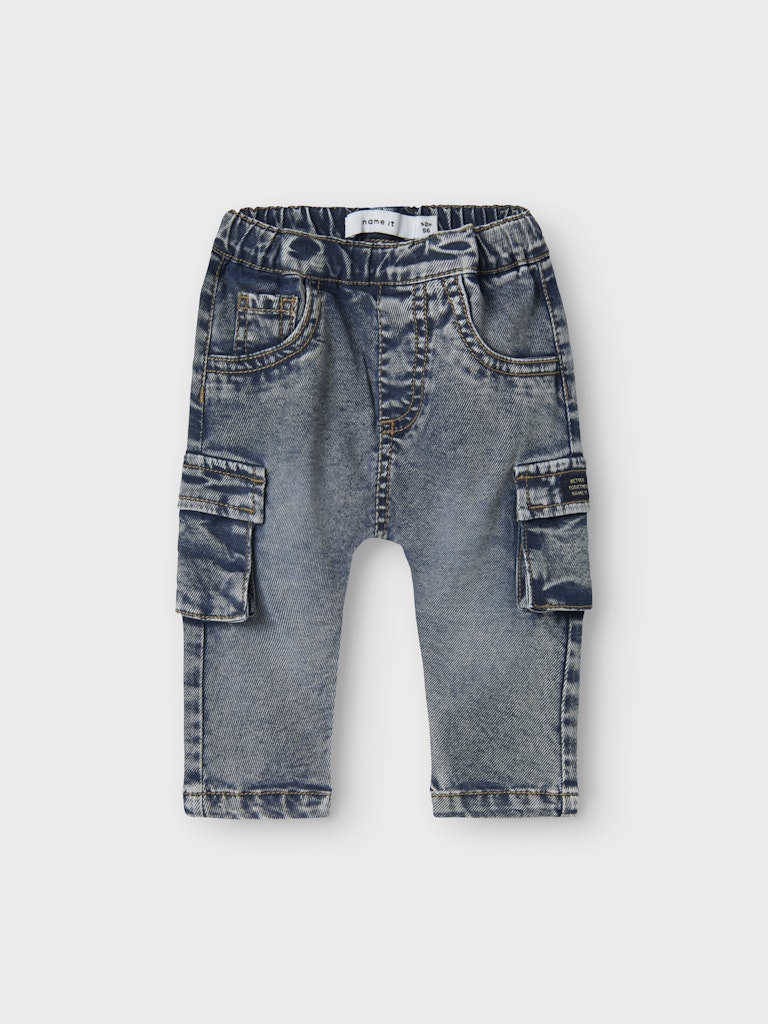 Supermjuka Jeans Ben Benfickor Baggy Blå