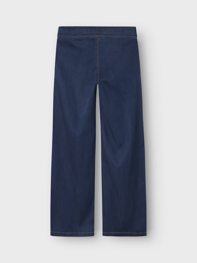 Supermjuk Jeans Vid Salli Blå
