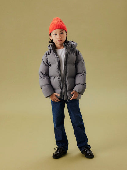 Vinterjacka Täckjacka Musk Enfärgad Grå