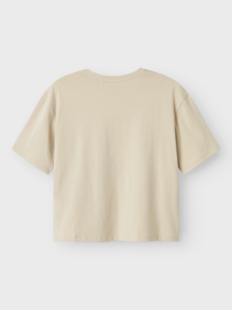 Topp Stitch Jixii Kortärmad Beige