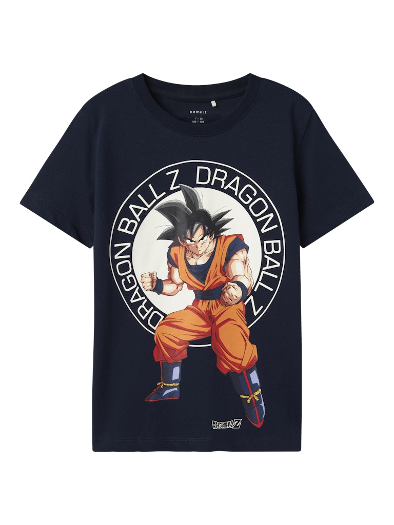 Kortärmad Topp Dragonball Jes Marinblå