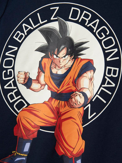 Kortärmad Topp Dragonball Jes Marinblå