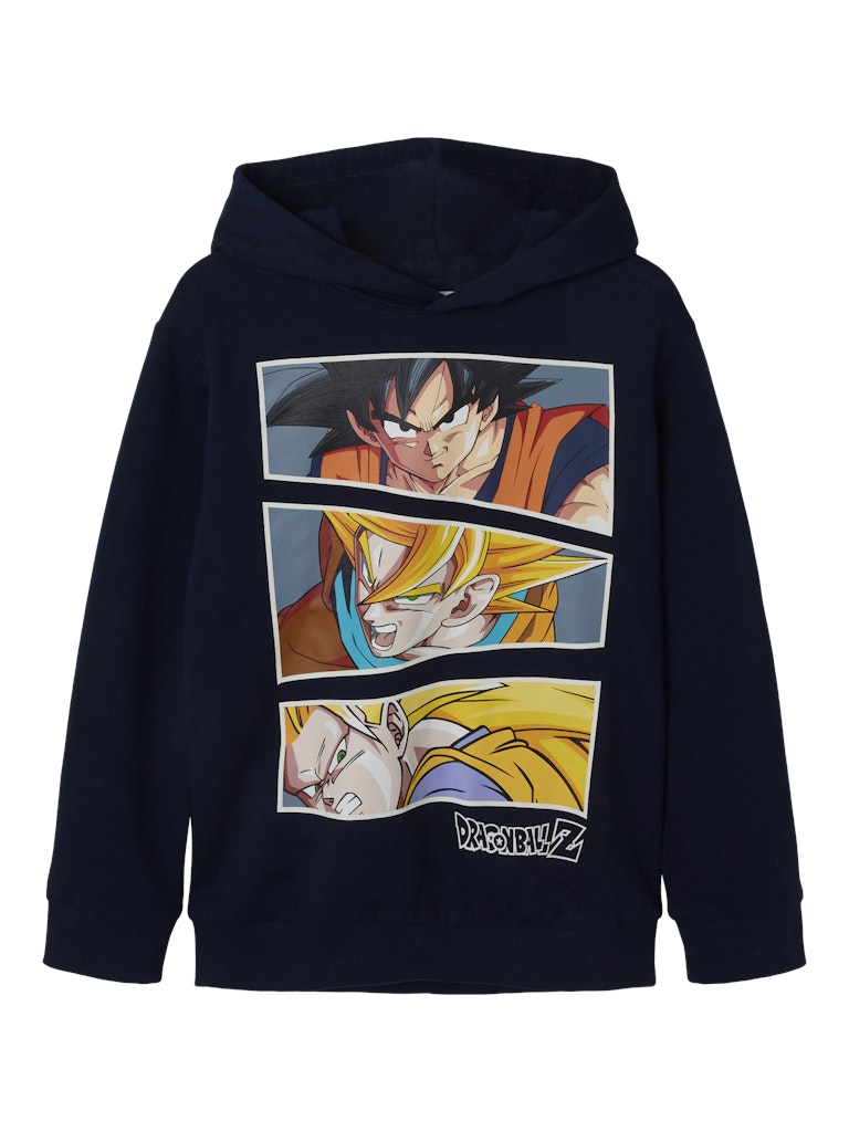 Hoodie Dragonball Jil Blå
